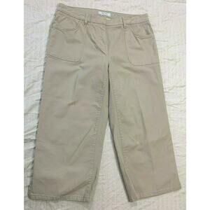 🍏🍏🍏    INDIGO PALMS WOMENS CAPRIS PANTS SIZE 12 🍏🍏🍏